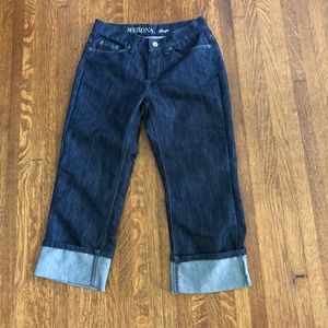 SOLD Crop Denim Pants